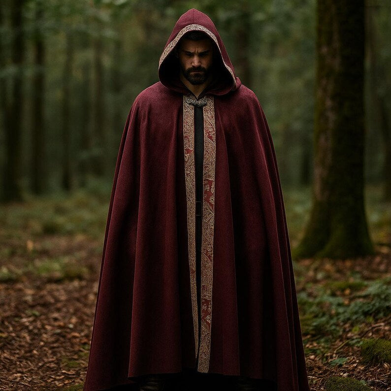 Halloween Vampire Wizard Viking Cosplay Cape