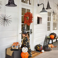 Lit Stackable Jack-o'-Lantern Sets