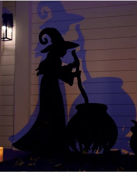 Outdoor Illuminated Halloween Silhouettes