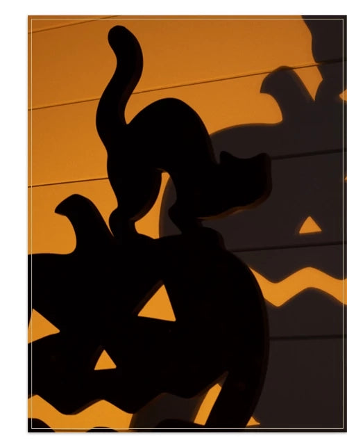 Outdoor Illuminated Halloween Silhouettes