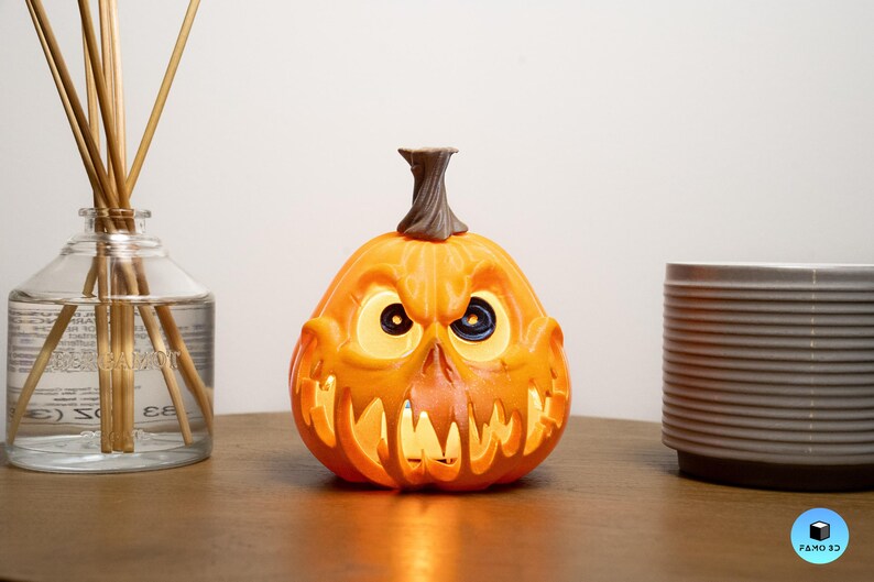Ghost Jack-O-Lantern (including tea lights)